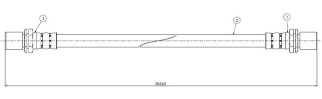 FREN HORTUMU ON HI - LUX LN - RN - 30 41 79 - 83