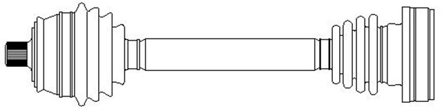 X AKS ON SAG GOLF V 1.6 FSI - A3 03 - 08