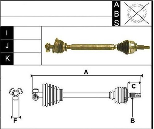 X AKS ON SOL LGN II 1.8 - 2.0 01 - 07