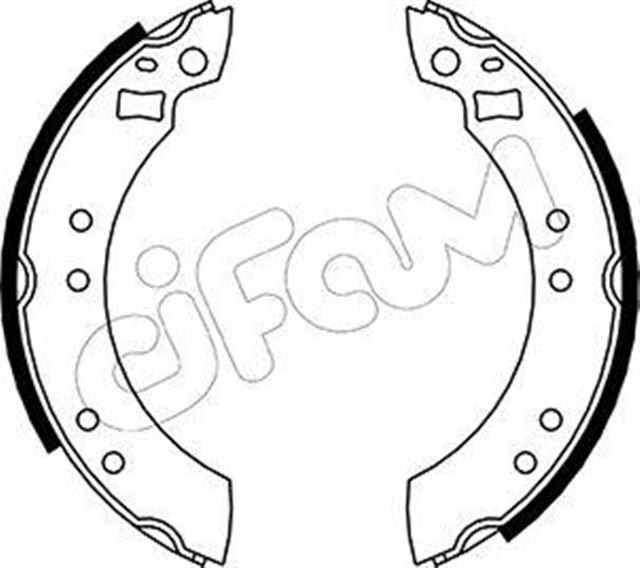 FREN PABUCU HYUNDAI / FORD EUROPE / DAF TRUCK / VOLVO : 1.3 / CAPRI III GECP : 1.3 / ESCORT II AT