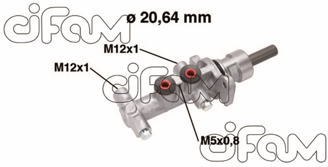 ANA MERKEZI VIVARO 1.9DTI 01 TRAFIC II 1.9 - 2.0 ABSLI 20.6MM