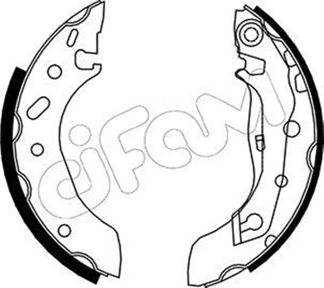 FREN PABUCU FORD EUROPE / MAZDA IO. SW / ESCORT VII GAL.AAL.ABL : 1.3. SW;1.4;1.4. CABRIO. SW;1.6I