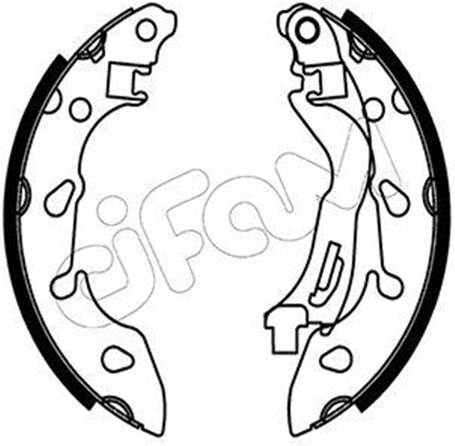 FREN PABUCU FIAT / FORD EUROPE .6 FLEX / PANDA II 169 : 1.1;1.2;1.2 4WD;1.2 BI - POWER;1.2 NATURAL P