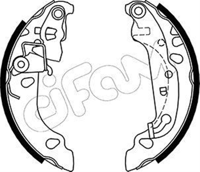 FREN PABUCU FORD EUROPE I / KA I RB : 1.0 I;1.3 I;1.6I SPORTKA / KA VAN RB : 1.3I / PUMA EC :