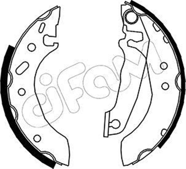 FREN PABUCU FORD EUROPE 8 I 16V / ESCORT VII GAL.AAL.ABL : 1.3. SW;1.4. CABRIO. SW;1.6I 16V. CABRI