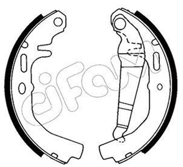 FREN PABUCU SAAB / BEDFORD / OPEL / CAVALIER I : 1.2;1.3;1.6 / CHEVANNE : 1.2 / MANTA A : 1.2;1.6 /