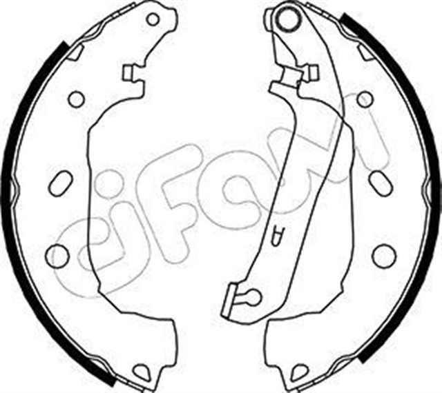 ARKA PABUC BALATA TRANSIT TOURNEO CONNECT 1.8 1.8DI 1.8TDCI 02 - 12.2013 228X57
