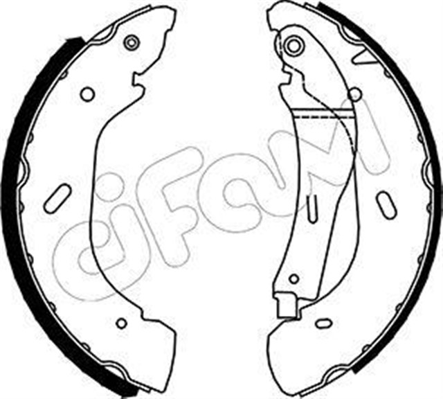 ARKA FREN BALATA TRANSIT V184 00 06 A.CEKER PABUCLU