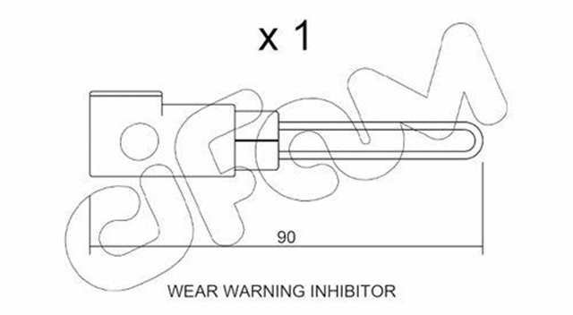 IKAZ KONTAGI. FREN BALATASI ASINMASI