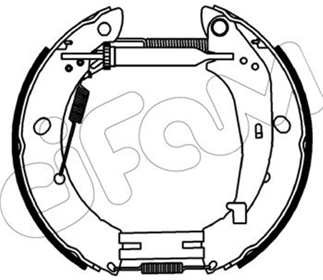 HIZLI TAMIR KITI PAPUC FREN SILINDIRI YAYLAR FABIAI 5J - 1.4 - 1.6 - FABIAII 5J - 542 - 1.2 - 1.212V - 1.2LPG - 