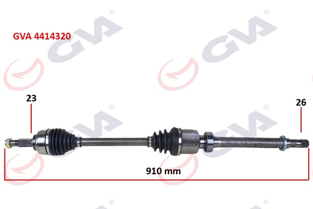 KOMPLE AKS SAG CLIO IV 1.5 DCI 12 - 75 - 90HP