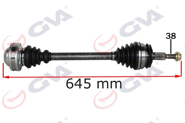 AKS KOMPLE ON SOL T5 - T6 AXB - CAAA - CAAB - CAAC 1.9 - 2.0 TDI 10 - 