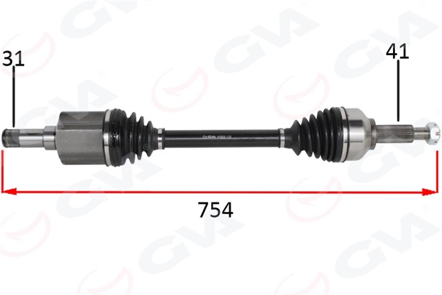 AKS KOMPLE ON SOL [KISA SASE] TRANSIT - V362 - CUSTOM 2.2 TDCI 12 - 