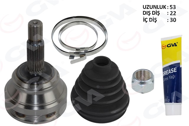 AKS KAFASI DIS POLO - CORDOBA 1.4 TDI 99 - 01 AMF 1.4 TDI