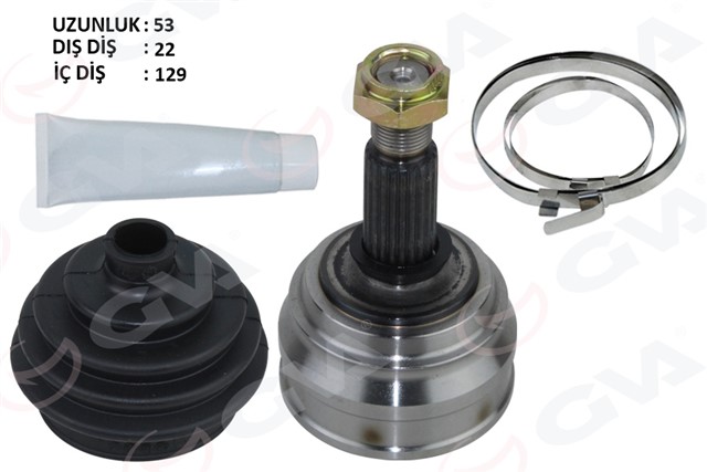 AKS KAFASI DIS CADDY - POLO - CLASSIC - GOLF3 - CORDOBA 1Y - AEY - ABD - AEX - AEK - AFT - AKS 1.9 D 94 - 01