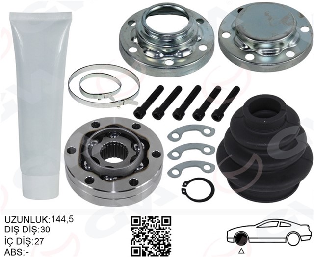 AKS KAFASI IC SAG/SOL BMW E46 E87 E90 E83 E91 SANZIMAN TARAFI