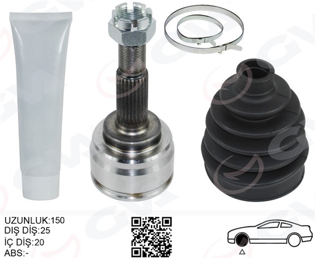 AKS KAFASI DIS MICRA 1.2 K13 10 - - NOTE 1.2 13 - OTOMATIK MANUEL VITES