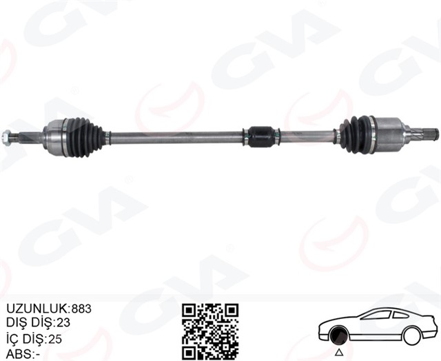 KOMPLE AKS SAG NISSAN MICRA 1.2 - 1.5DCI 03 - 10 OTOMATIK VITES K12 KASA