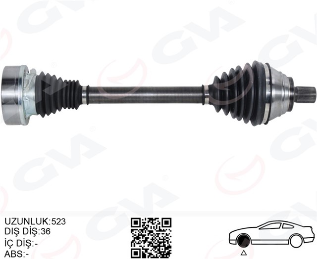 AKS ON SOL GOLF PLUS 1.9TDI 05 - GOLF V 1.9TDI 03 - GOLF VI 2.0TDI 08 - TORURAN 1.9TDI 03 - 