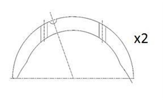 KENAR YATAK STD MERCEDES OM607 OM608 W176 W177 W246 W247 W415 C117 C118 X156 . RENAULT K9K 1.5 DCI MEGANE FLUENCE CLIO KANGOO CAPTUR CIFT
