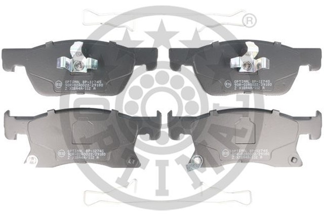 FREN BALATA SETI. DISKLI FREN ON OPEL ASTRA K B16 ASTRA K SPORTS TOURER B16 VAUXHALL ASTRA MK VI I K B16 ASTRA MK VII K ESTATE B16