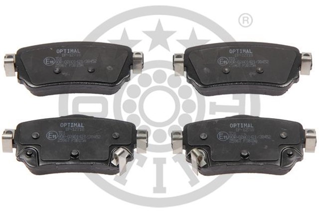 FREN BALATA SETI. DISKLI FREN ARKA QASHQAI II CLOSED OFF - ROAD VEHICLE J11 J11 X - TRAIL T32 RENAUL T KADJAR HA - HL KOLEOS II HC