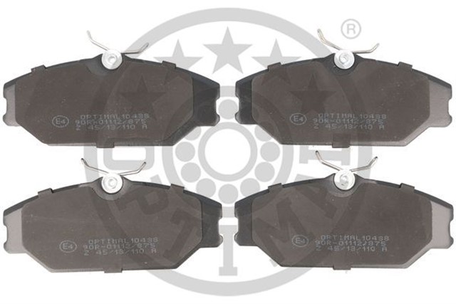 FREN BALATA SETI. DISKLI FREN ON RENAULT CLIO MK II BB - CB LAGUNA I B56 - 556 LAGUNA I ESTATE K5 6 MEGANE I BA0 - 1 MEGANE I CABRIOLET EA0 - 1 MEGANE I CLASSIC LA0 - 1 MEGANE I COACH DA0 - 1 MEGAN