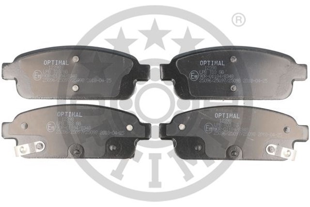 FREN BALATASI ARKA ASTRA J - MOKKA - CRUZE - AVEO - T300 - ZAFIRA C - TRAX A13DTE - A14NET - A16XER 09 - [16 INCH 292 MM DISKLER ICIN]