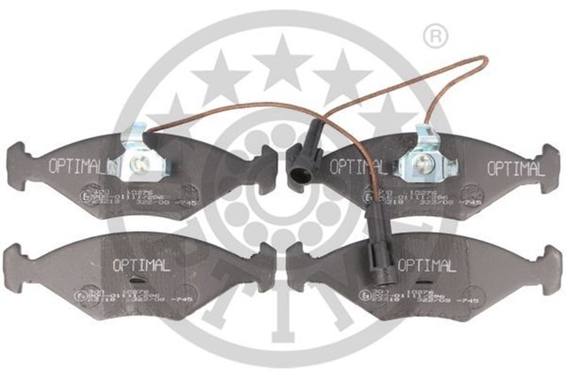 FREN BALATA SETI. DISKLI FREN ON FIAT PALIO 178 PALIO WEEKEND 178 SIENA 178 - 172