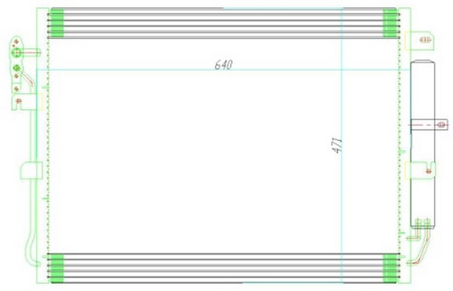 KLIMA RADYATORU 276DT DISCOVERY 3 L319 04 09 DISCOVERY 4 L319 09 18