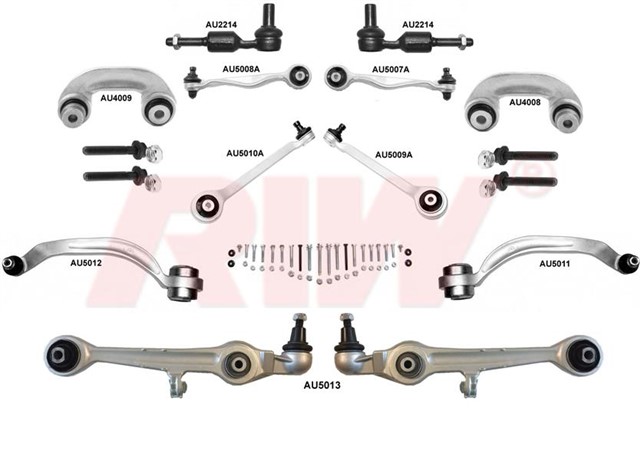 TAMIR KITI ON AUDI - A4 - 8D2 8E5 B5 1995 - 2001 AUDI - A6 - 4B C5 1997 - 2005 AUDI - A8 - 4D2 4D8 1994 - 2002 SKODA - S UPERB - I 3U4 2002 - 2008 VOLKSWAGEN - PASSAT - IV B32 B5 1997 - 2005