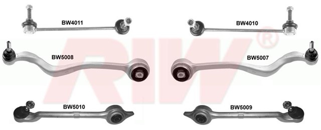 TAMIR KITI ON BMW - 5 SERIES - E39 523I 528I 1995 - 2003
