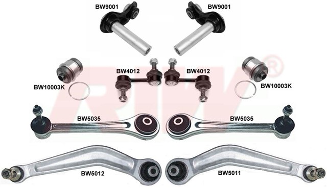 TAMIR KITI ARKA BMW - 5 SERIES - E39 523I 528I 1995 - 2003