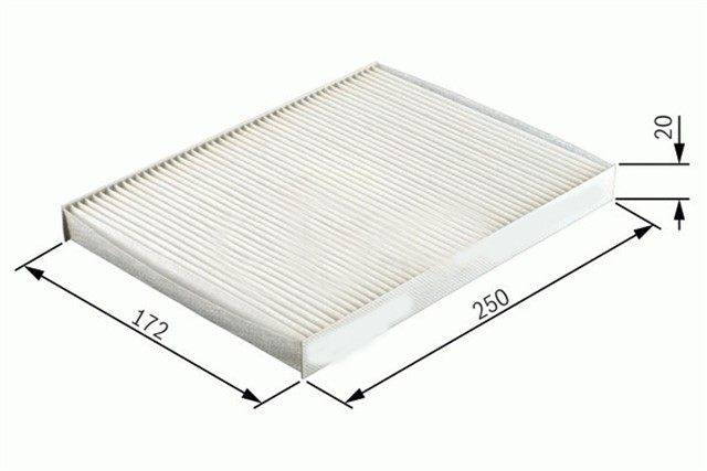 POLEN FILTRESI KARBONLU I30 08 / CEED 06