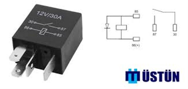 MIKRO ROLE 12V 4P 40 AMPER