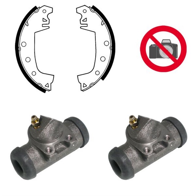 FREN PABUC KITI ON RENAULT 4. 5. 6. RODEO 06/78 06/90