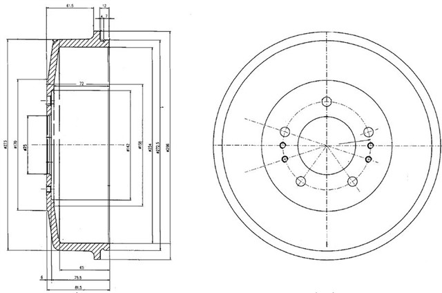 FREN KAMPANASI ARKA HYUNDAI H100 98