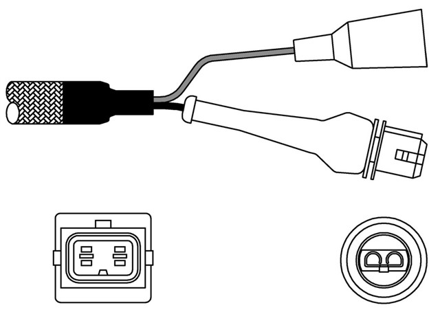 OKSIJEN SENSORU - ALFA ROMEO 33. ALFASUD / AUDI 200. COUP / VOLVO 240. 760. 440. 460. 480. 740. 940