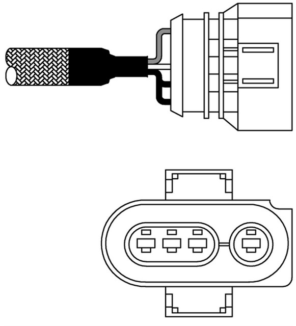 OKSIJEN SENSORU - VW GOLF III. SHARAN 08/91 06/00