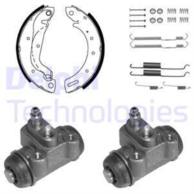 FREN PABUC KITI ARKA FORD MAVERICK / NISSAN TERRANO 02/93 12/00