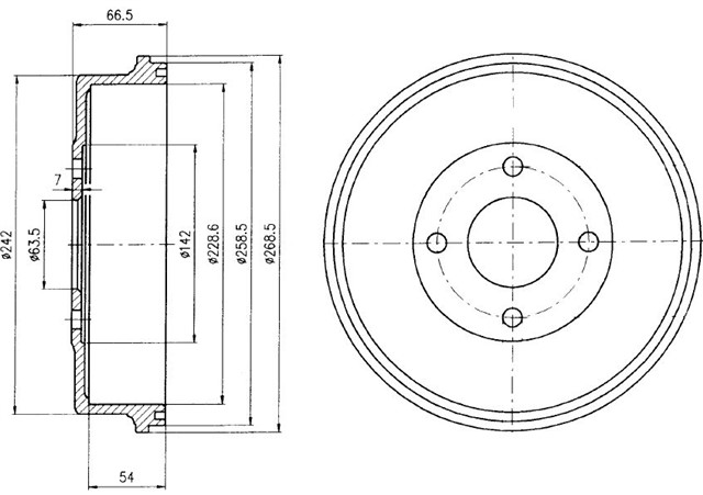 FREN KAMPANASI ARKA FORD MONDEO 93 10/00