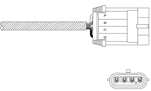OKSIJEN SENSORU - OPEL ASTRA 04/97 06/00