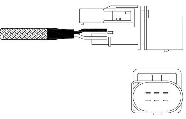 OKSIJEN SENSORU - MERCEDES C SERISI. CLK 09/02