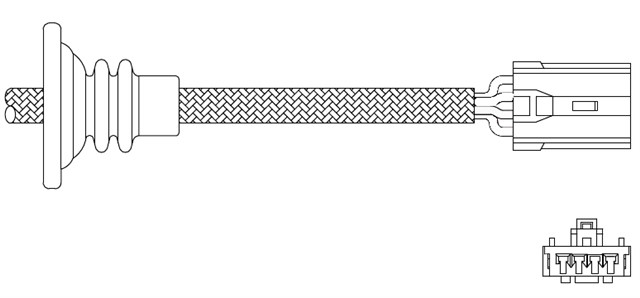 OKSIJEN SENSORU - VOLVO S40. V40 05/99 08/99