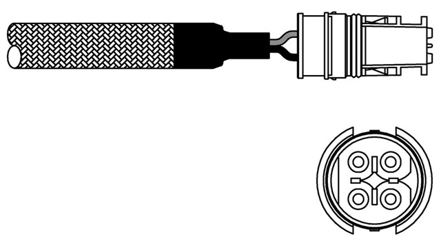 OKSIJEN SENSORU - MERCEDES E240. E280. E320. E420. E430. E55. G320. SL280. SL320. SL500. V280 95 03