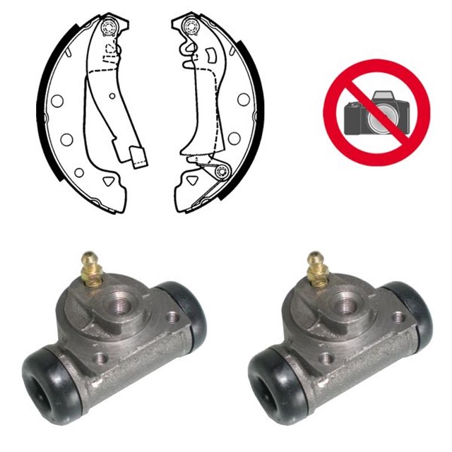 FREN PABUC KITI ARKA RENAULT 18. ESPACE. FUEGO 04/78