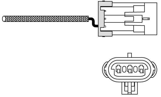 OKSIJEN SENSORU ASTRA F 1.6I 16V - CORSA B 1.4I 16V - 1.6I 16V - 1.6 GDI 16V - TIGRA 1.4 16V - 1.6 16V