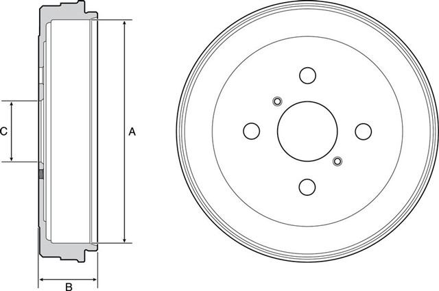 FREN KAMPANASI ARKA TOYOTA YARIS FRENCH BUILD 99 06