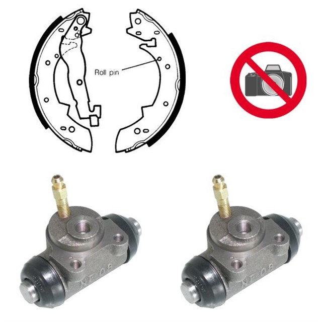 FREN PABUC KITI ARKA RENAULT ESPACE. EXPRESS. RAPID 09/85 07/98