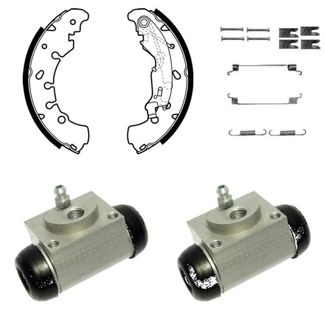 FREN PABUC KITI ARKA FIAT PUNTO 1.4 09/03